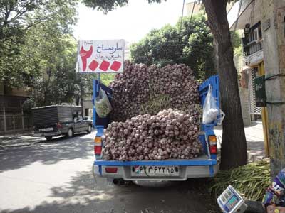 سیر پشت وانت بار